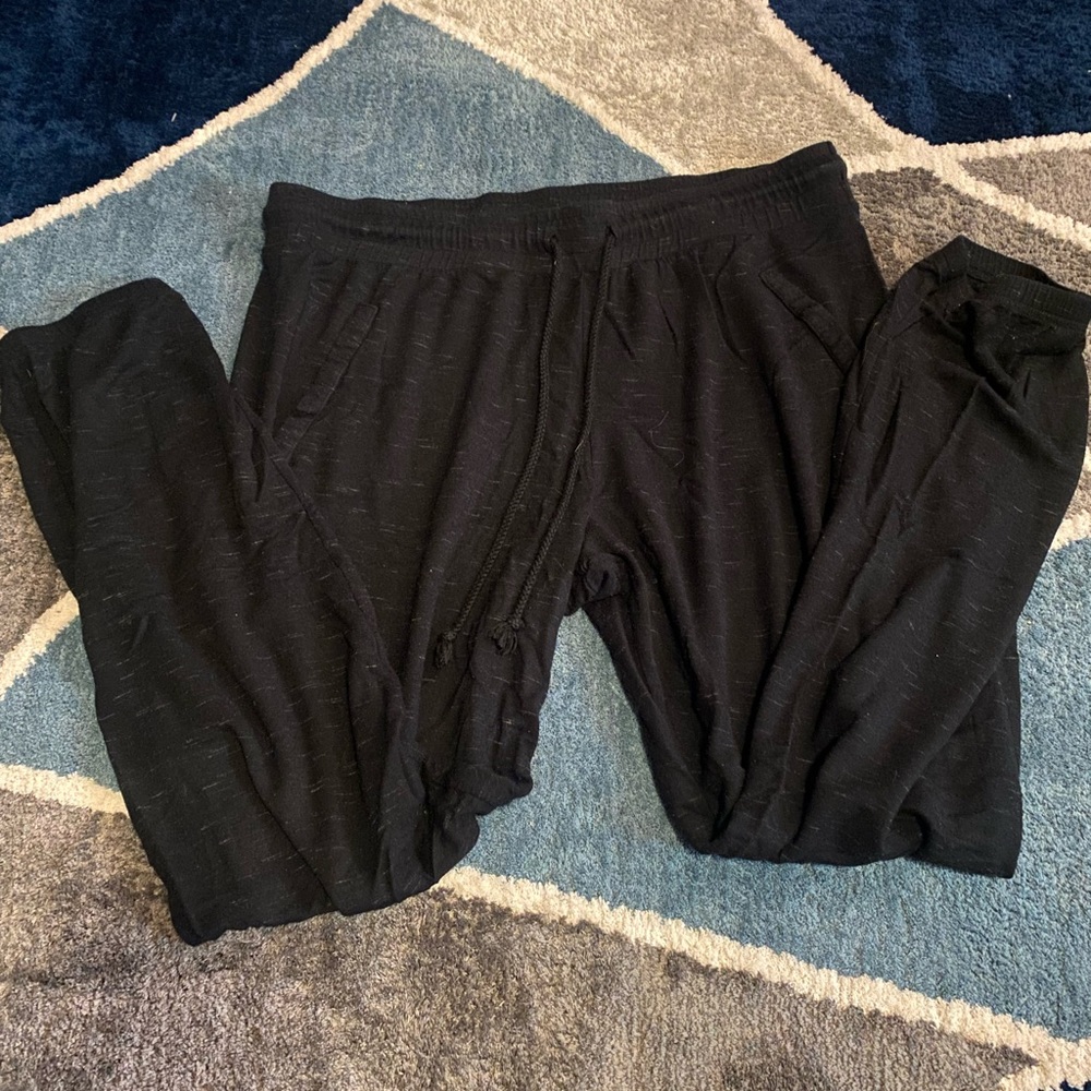 NOBO black soft sweat pants